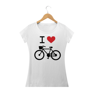 Nome do produtocamiseta eu amo bike