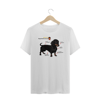 Camiseta Daschund - Engenharia Alemã