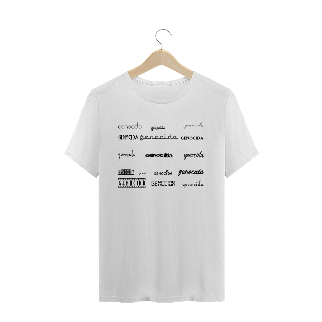 Nome do produto: Camiseta Masculina Genocida