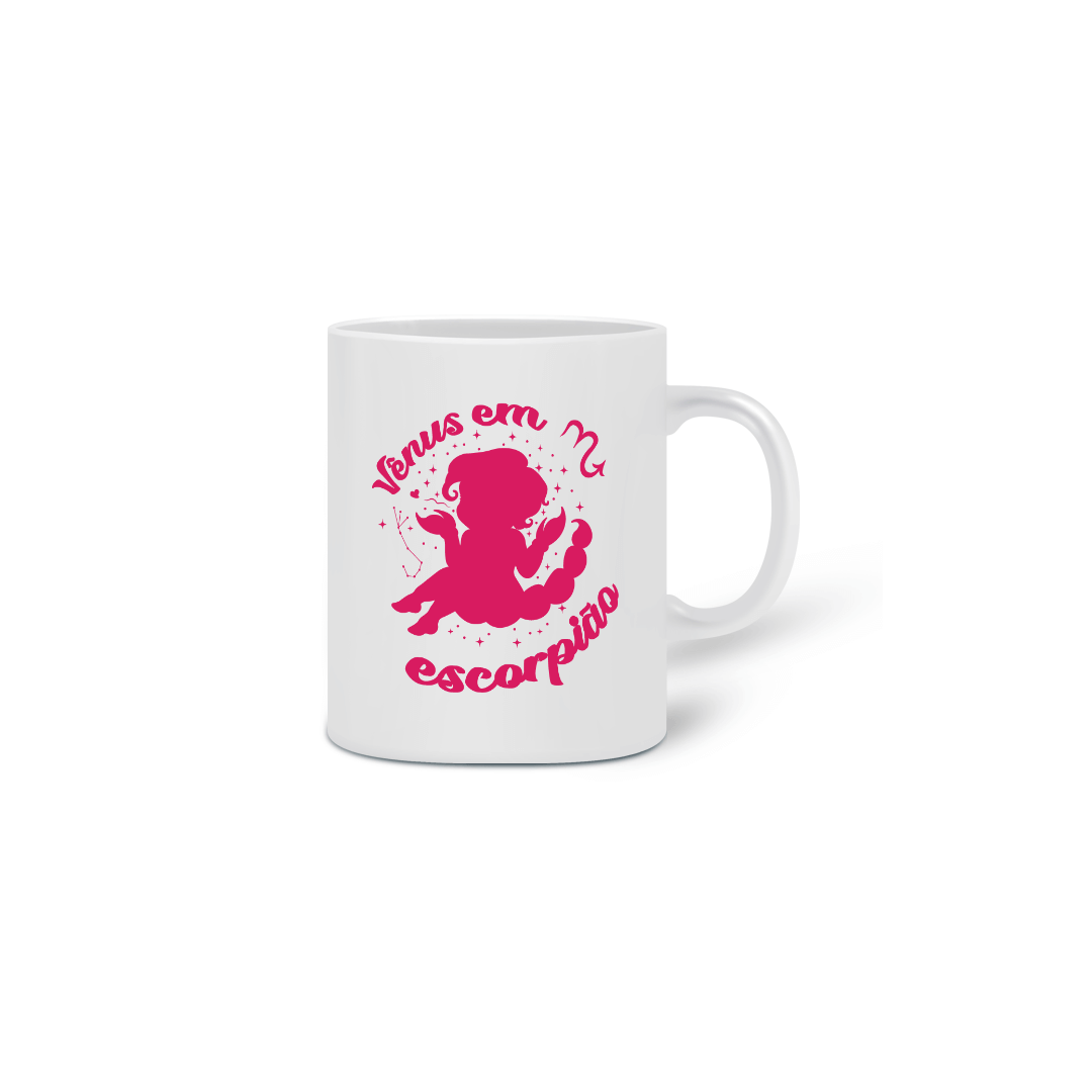 Nome do produto: Caneca - Vênus em escorpião