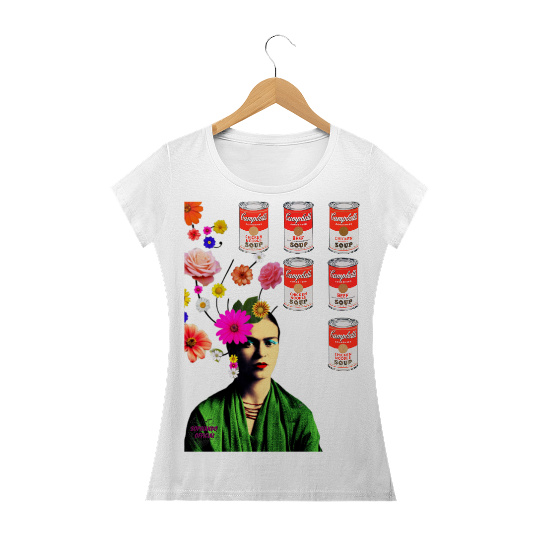 Pop Art! Camisa Feminina Baby Long Quality