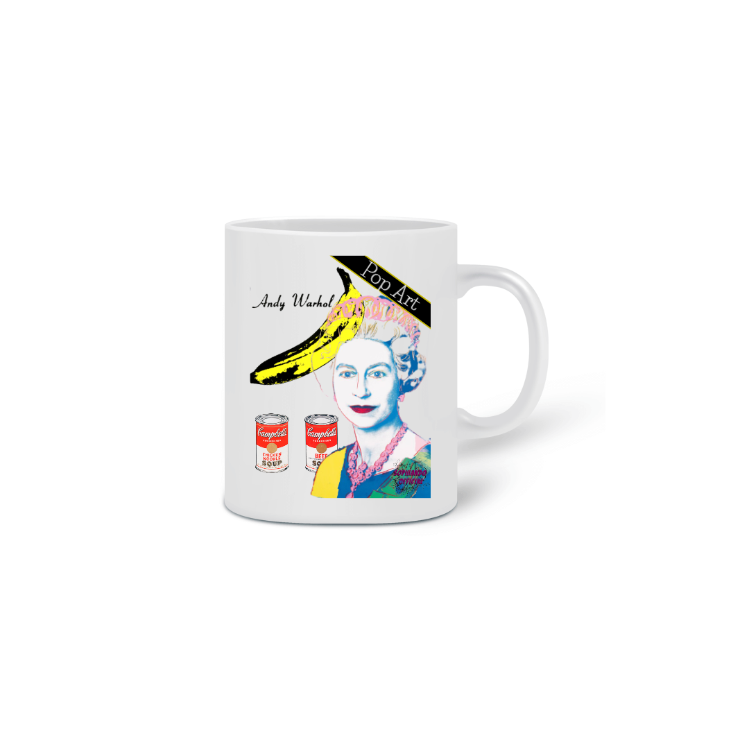 Caneca Pop Art Andy Warhol