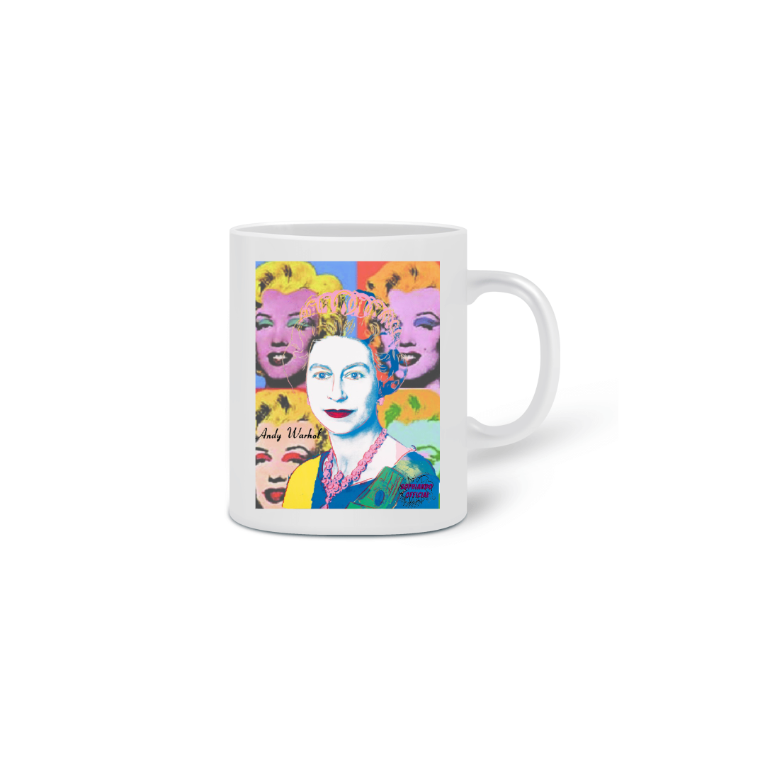 Caneca The Queen Pop Art