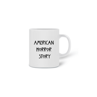 Nome do produto Caneca Cerâmica Estampa da Série American Horror Story - AHS