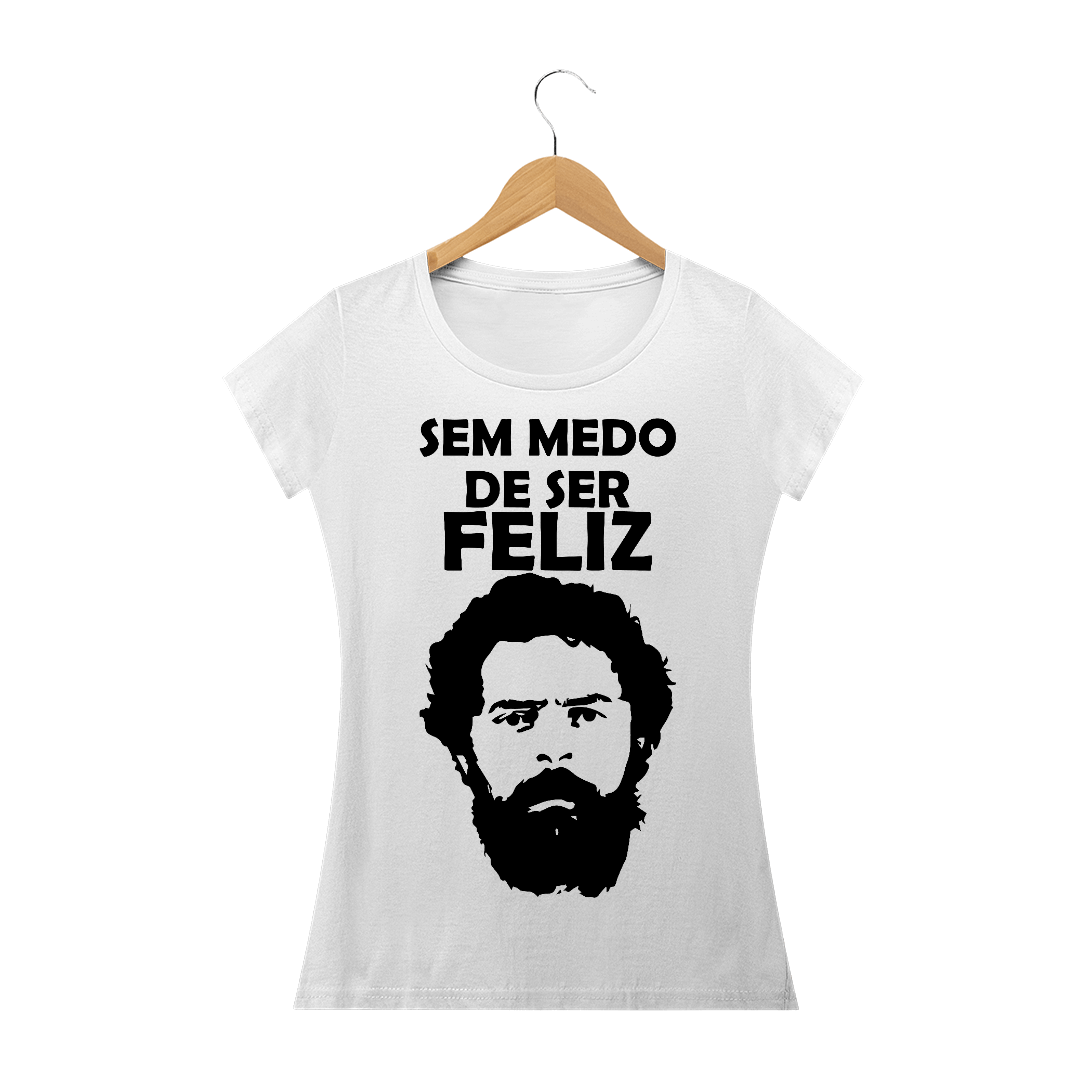 Nome do produto: Baby Long Sem Medo de Ser Feliz Lula