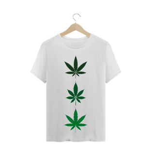 Nome do produtoT-Shirt 3 Folhas Verdes