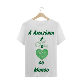 T-Shirt A Amazônia é o Coração do Mundo