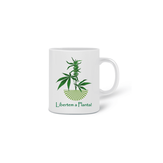 Caneca Libertem a Planta!