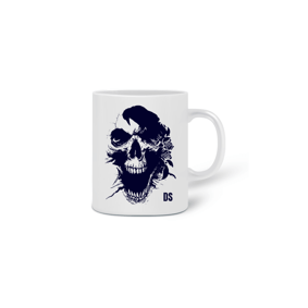 CANECA DARK STYLE SKULL.