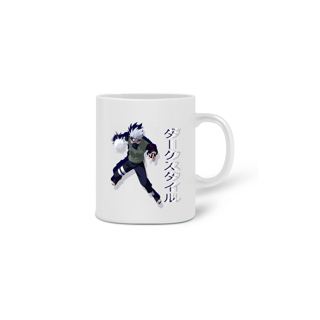 Nome do produto: CANECA DARK STYLE KAKASHI.