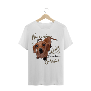 Nome do produtoCamiseta Daschund - Cachorro Salsicha