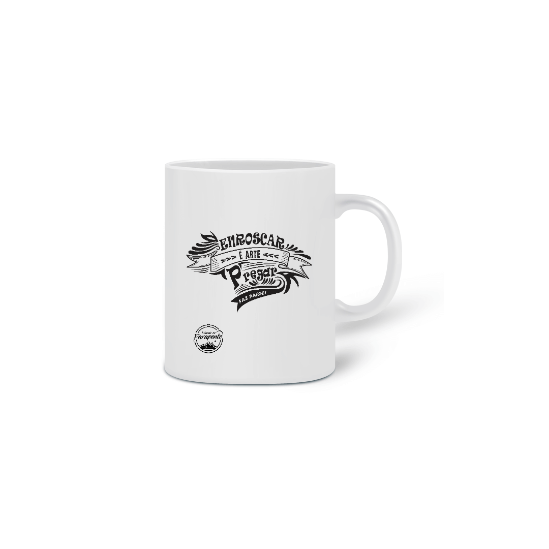 Nome do produto: Caneca Enroscar é Arte