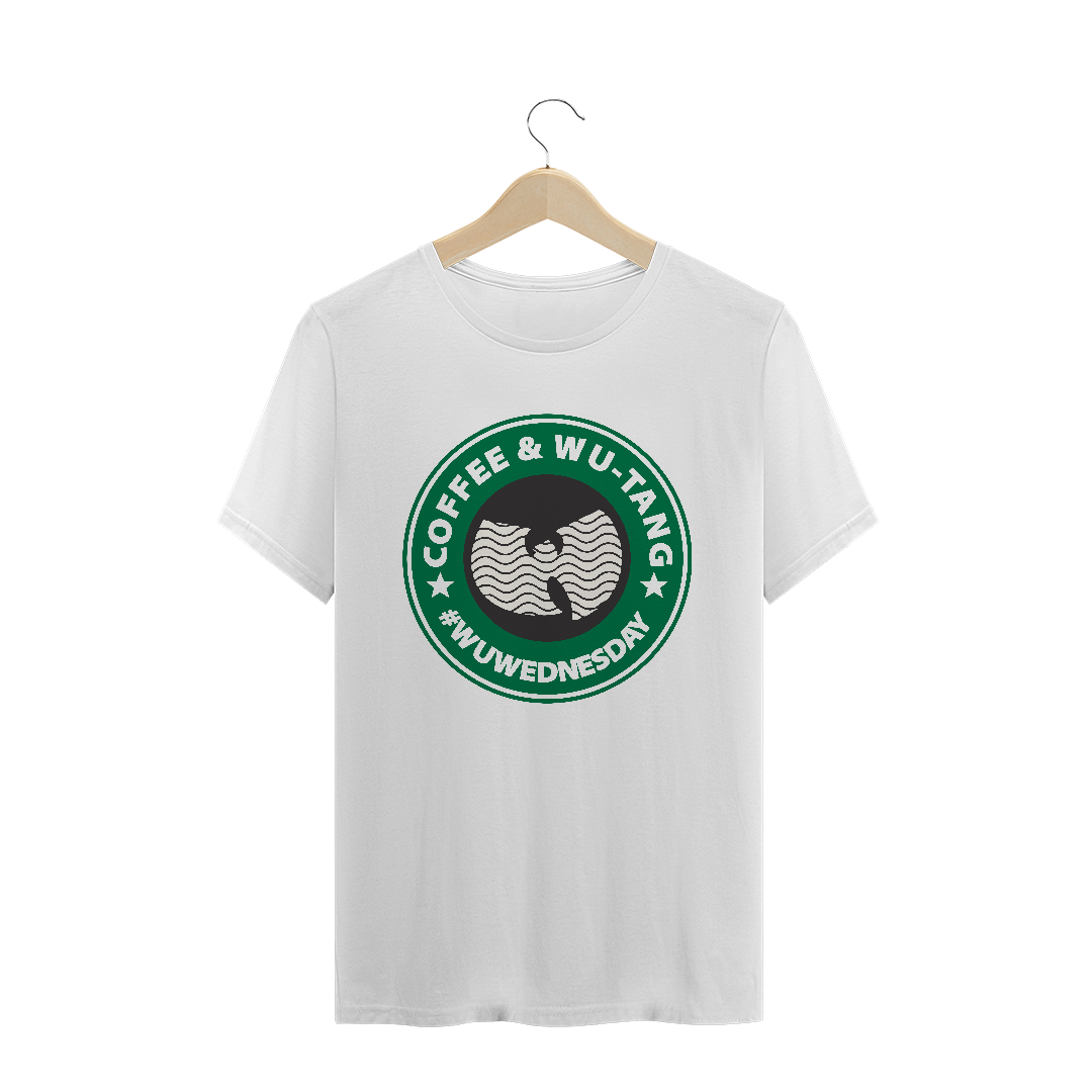 Nome do produto: Camiseta de Malha Quality Wu Tang Clan Cofee #WuWednesday