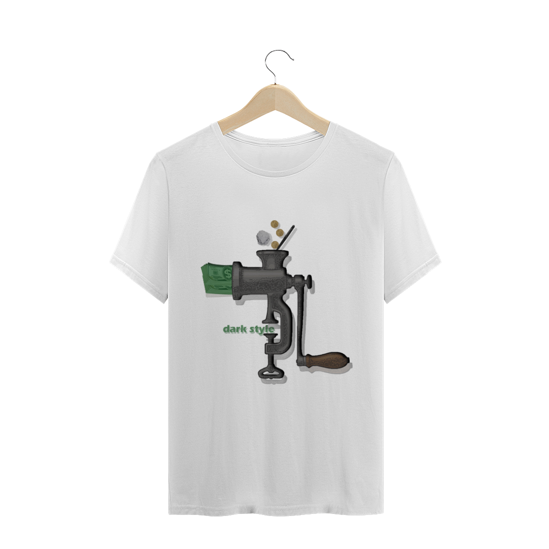 Nome do produto: T-SHIRT DARK STYLE MONEY.