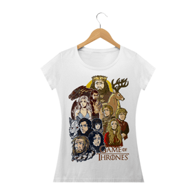 Camiseta Baby Long - Game of Thrones