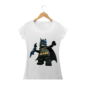 Camiseta Baby Long Feminina - Lego Batman