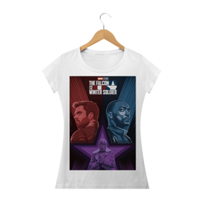 Camiseta Falcão Negro e Soldado Invernal