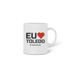 Nome do produtoCaneca - Eu Amo Toledo Paraná