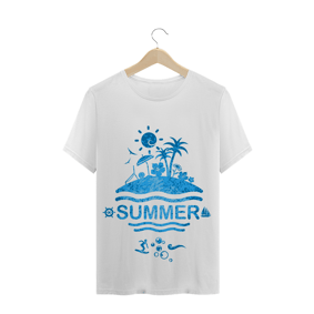 Camiseta Masculina - Summer Acqua
