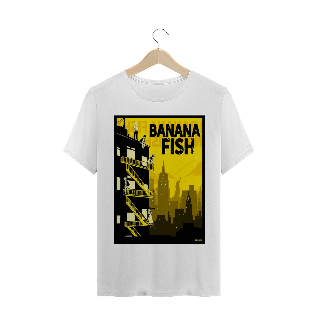 Nome do produto: Blusa Plus Size Banana Fish - Anime & Mangá
