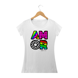 Amor, Camiseta Feminina, Bluza.com.br