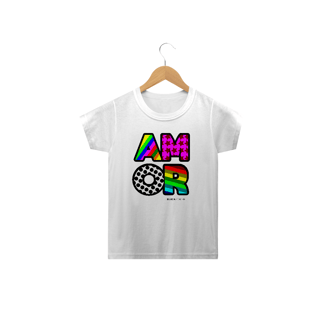 Amor, Camiseta Infantil, Bluza.com.br