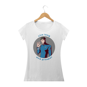 Baby Long Prime Spock - fundo cinza