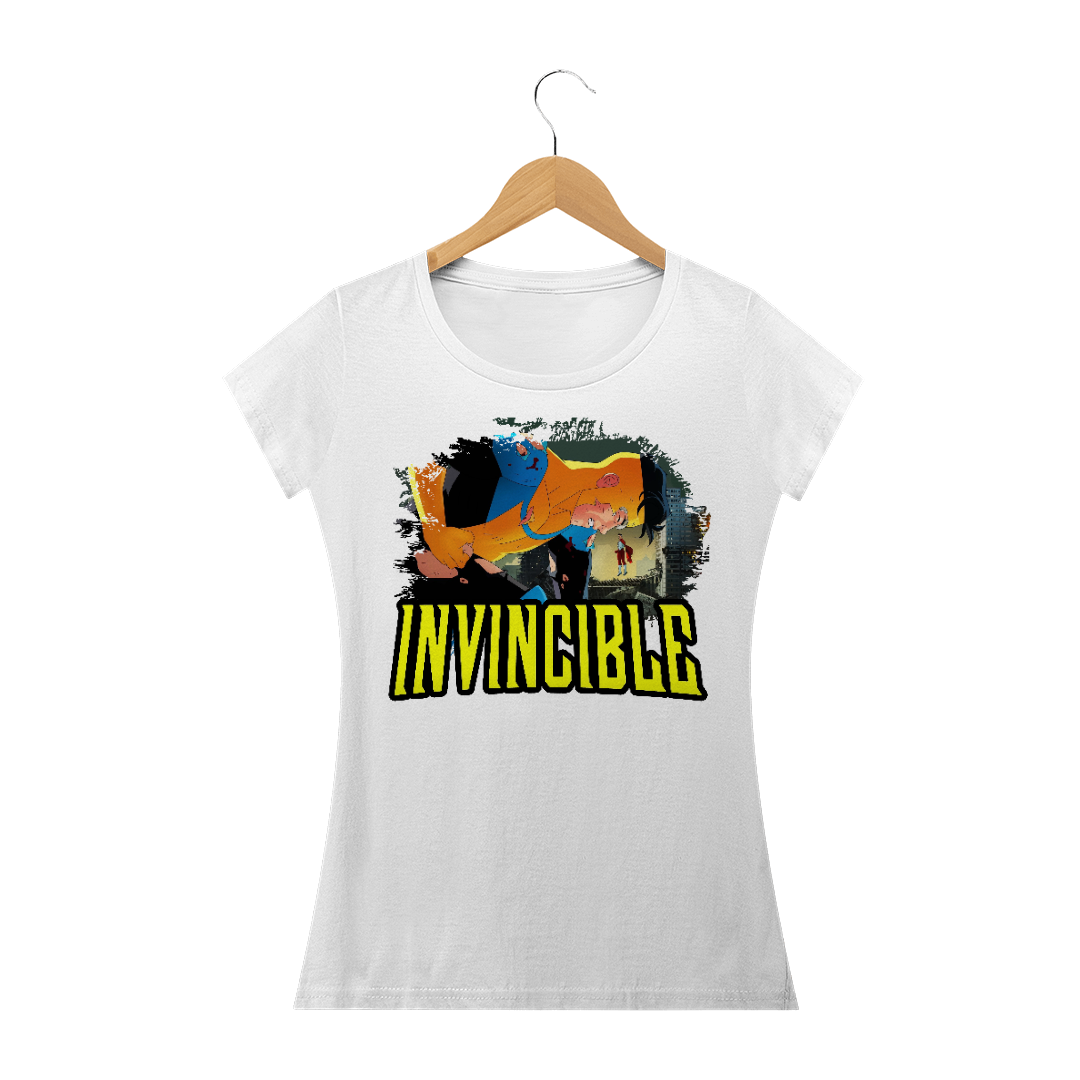 Nome do produto: Camiseta - Invincible - Feminino