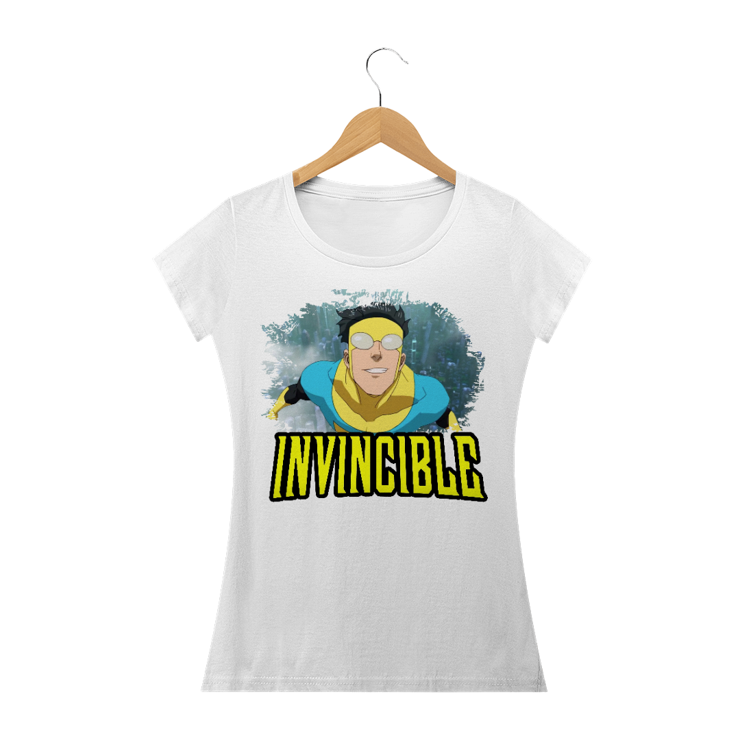 Nome do produto: Camiseta - Invincible - Feminino