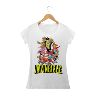 Camiseta - Invincible - Feminino