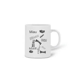 Nome do produto Caneca Cerâmica Estampa Miau
