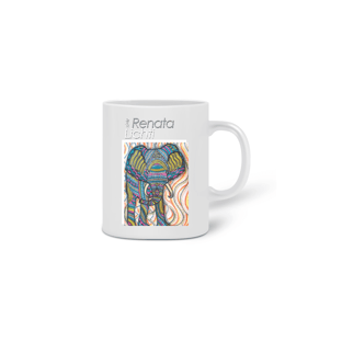 Nome do produtoT-best  Caneca - Série Renata - Elephant