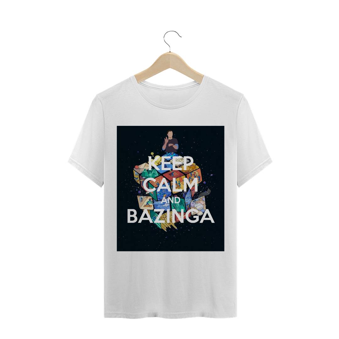 Nome do produto: Camiseta Masculina Bazinga