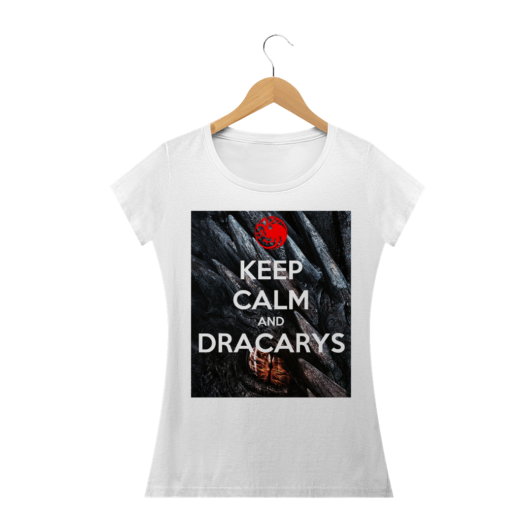 Nome do produto: Camiseta Feminina Dracarys