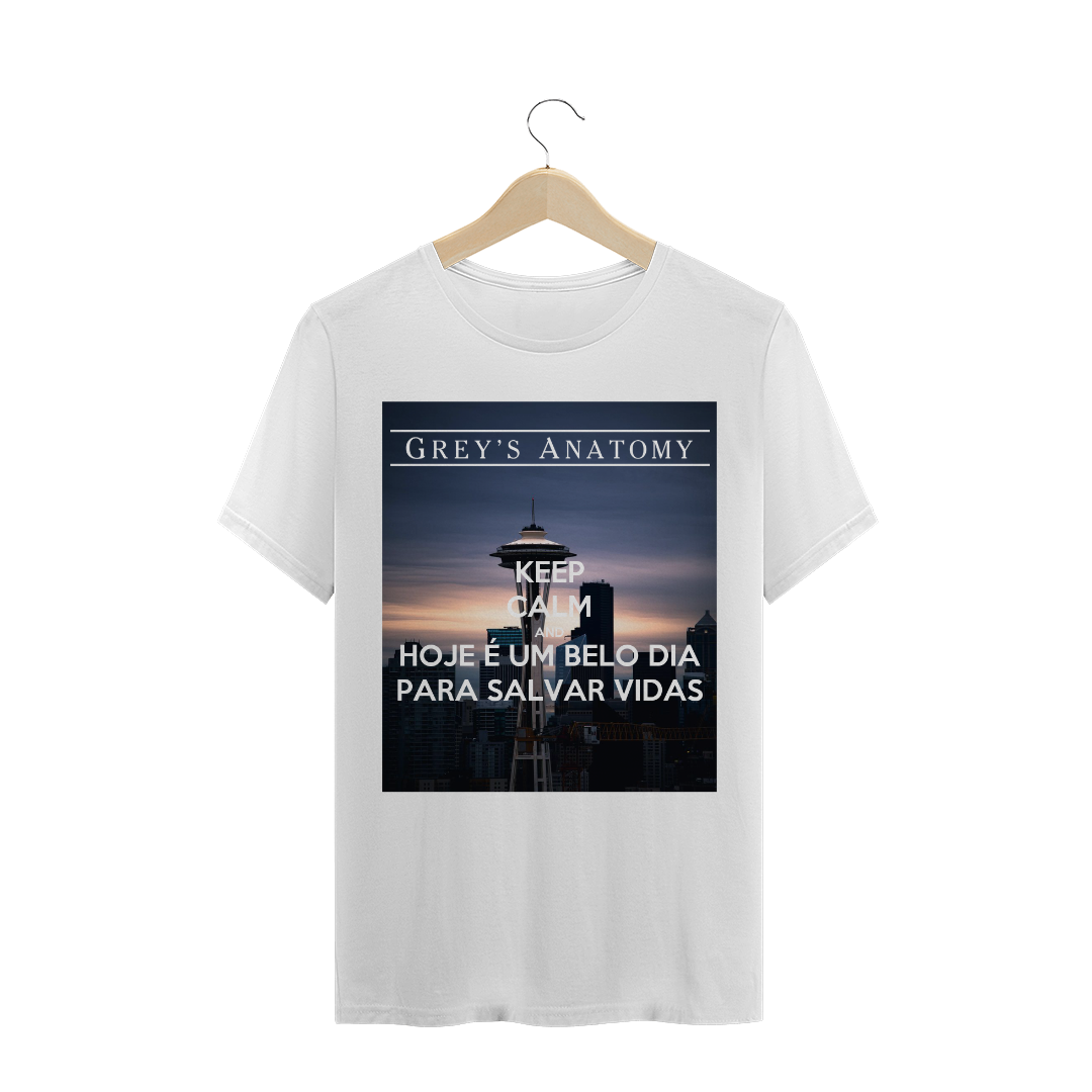 Nome do produto: Camiseta Masculina Grey\'s Anatomy
