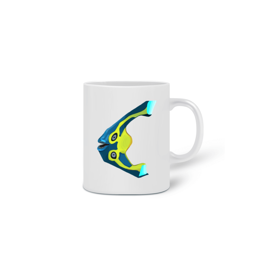 Caneca Subnautica (Boomerang) | Branca