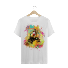 Camiseta Macaco Aquarela