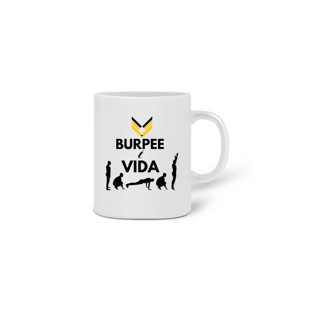 Caneca move  burpee é vida