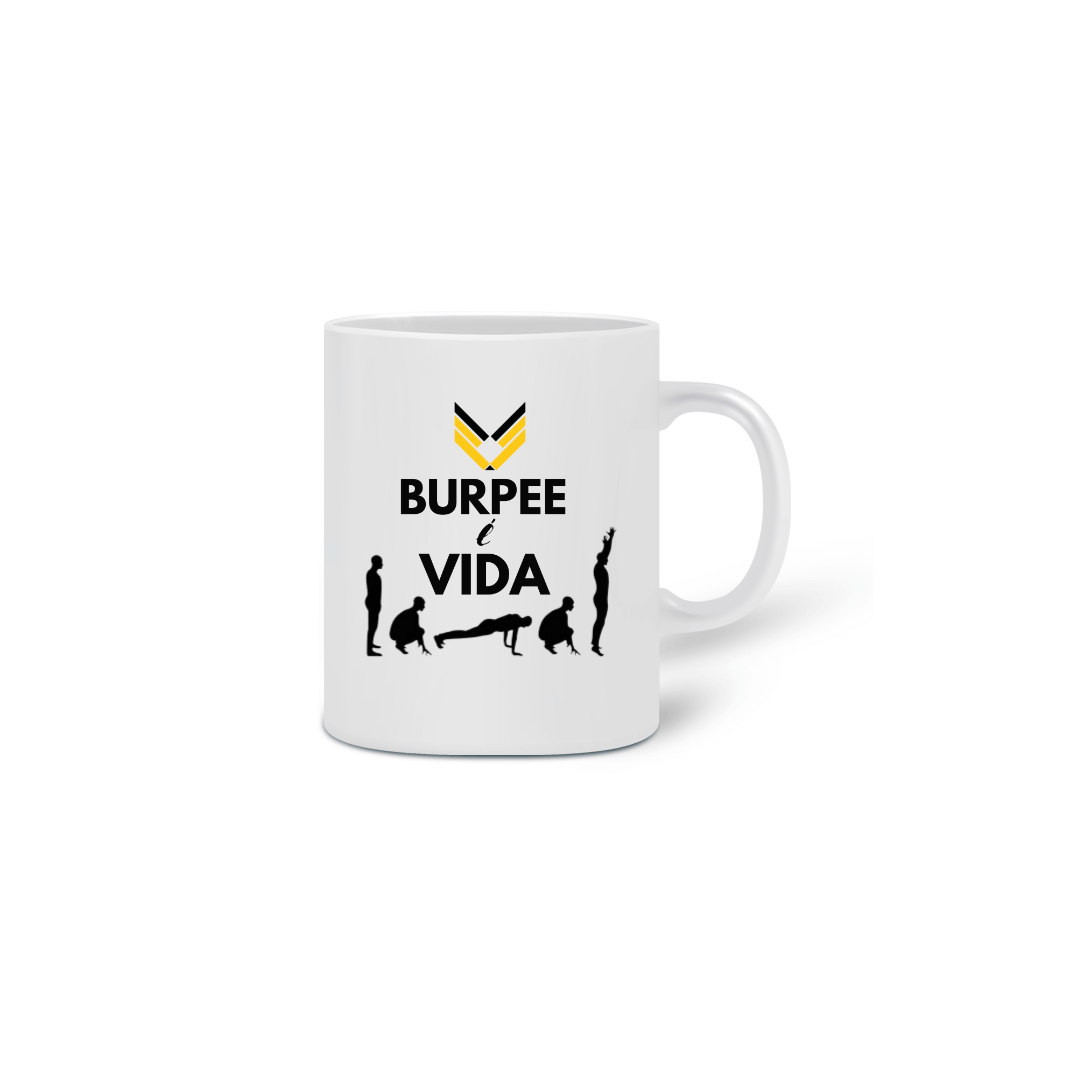 Nome do produto: Caneca move  burpee é vida
