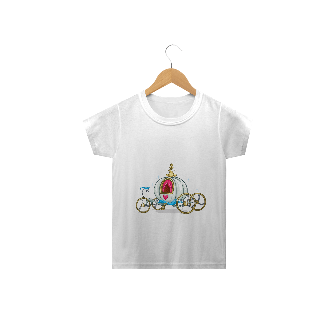 Nome do produto: Camiseta Infantil Carruagem