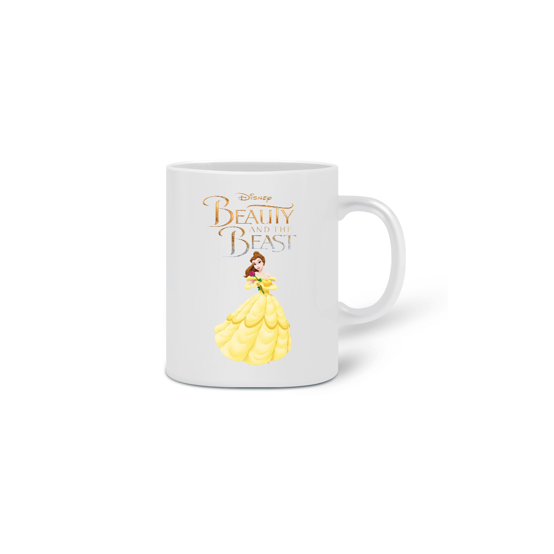 Nome do produto: Colação Caneca das Princesas - A Bela e a Fera
