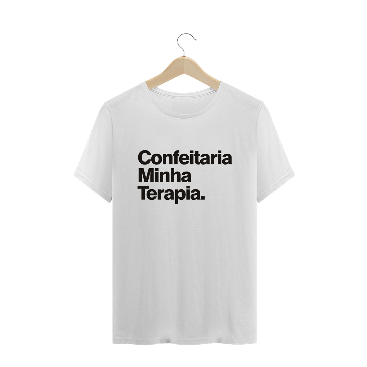 Nome do produto: Confeitaria Minha Terapia - Texto Preto