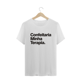 Nome do produto  Confeitaria Minha Terapia - Texto Preto