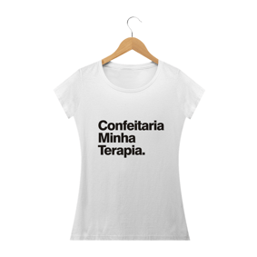 Nome do produto  Confeitaria Minha Terapia - Texto Preto