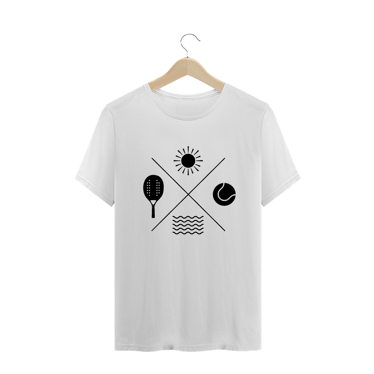 Nome do produto: CAMISETA - T SHIRT - BEACH TENNIS  