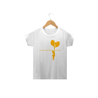 Nome do produtoCamiseta Infantil Wu Tang Clan Life As A Shorty