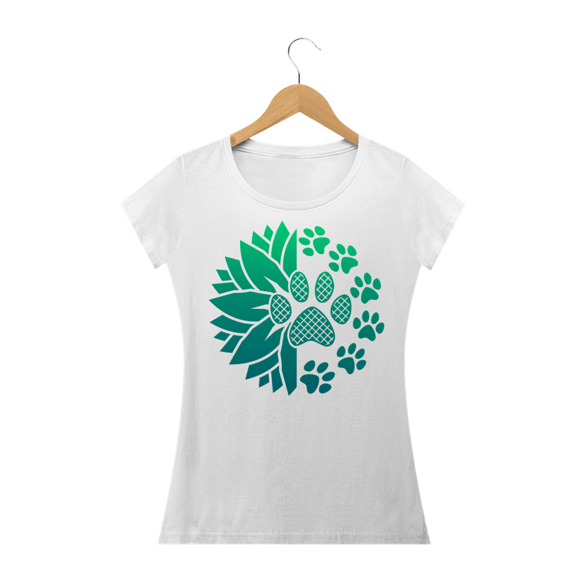 Nome do produto: Paw & Flower Verde