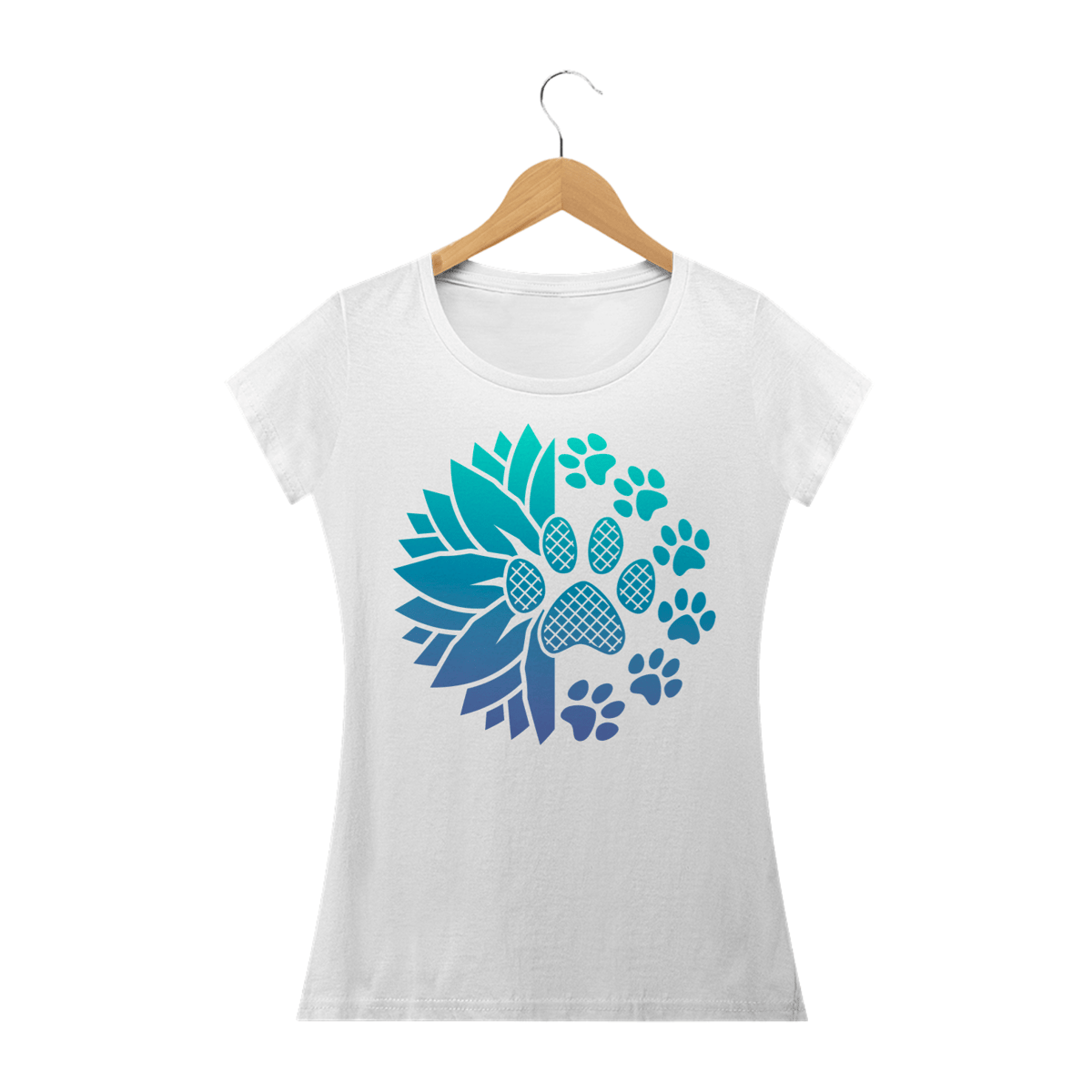 Nome do produto: Paw & Flower Azul