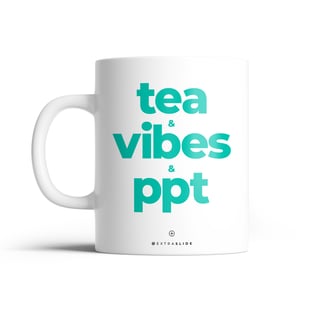 Nome do produtoCaneca tea&vibes&ppt