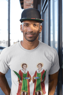 Nome do produto Camiseta do Cosme e Damião (Unisex)